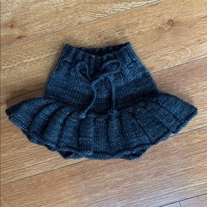 Misha and Puff graphite skating pond skirt